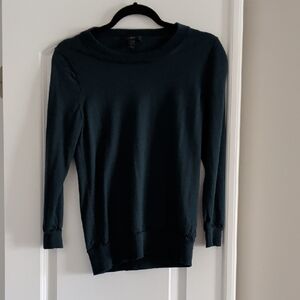 J. Crew Dark Green Sweater